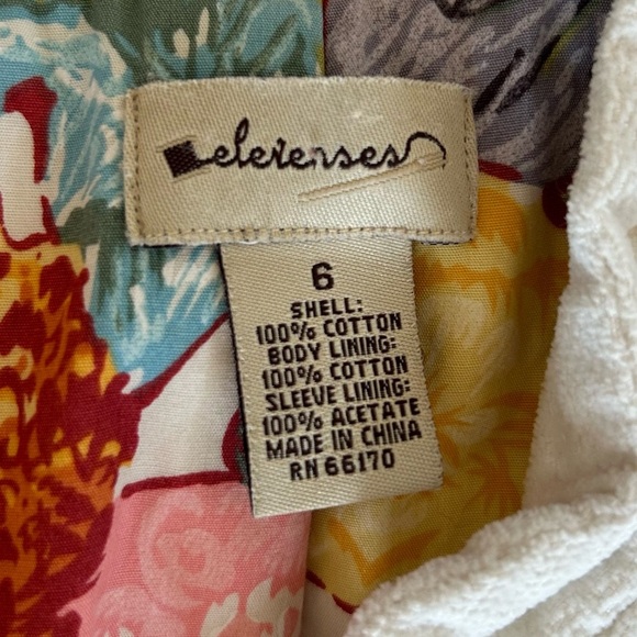 Elevenses for Anthropologie | Women’s winter white brushed cotton coat, size 6 - Picture 5 of 10